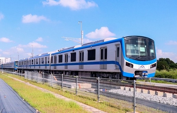 Tàu Metro số 1 sẽ chạy thử nghiệm toàn tuyến từ ga Suối Tiên đến ga Bến Thành (Nguồn: Internet)