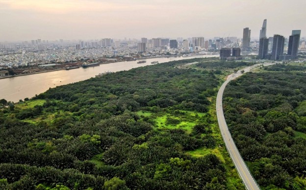 Thủ Thiêm urban planning: international green urban standard