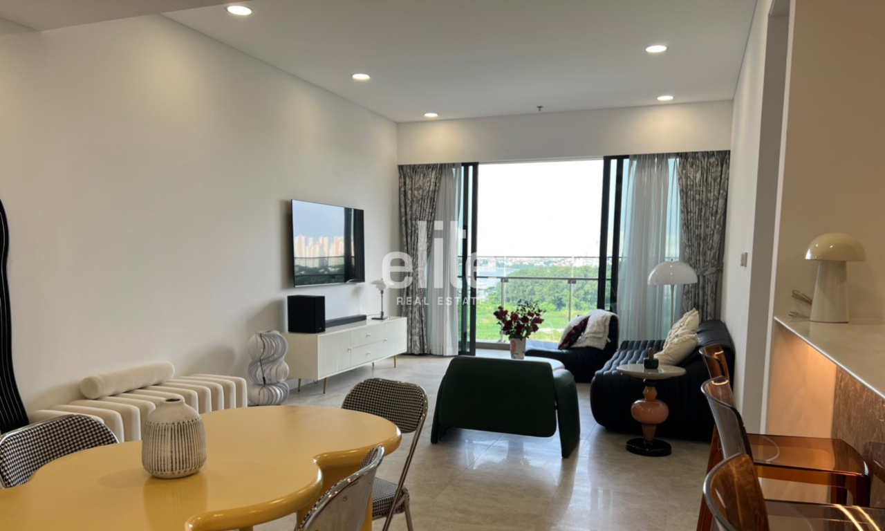 THE RIVER - Fully Furnished 3-bedroom apartment for rent with super airy view