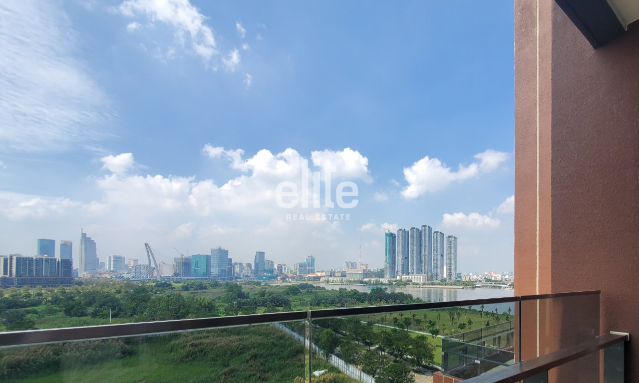 THE RIVER - Fully furnished 2-bedroom apartment for rent with river view to District 1