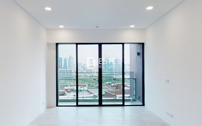 THE RIVER - 3-bedroom apartment for rent on high floor with CBD view